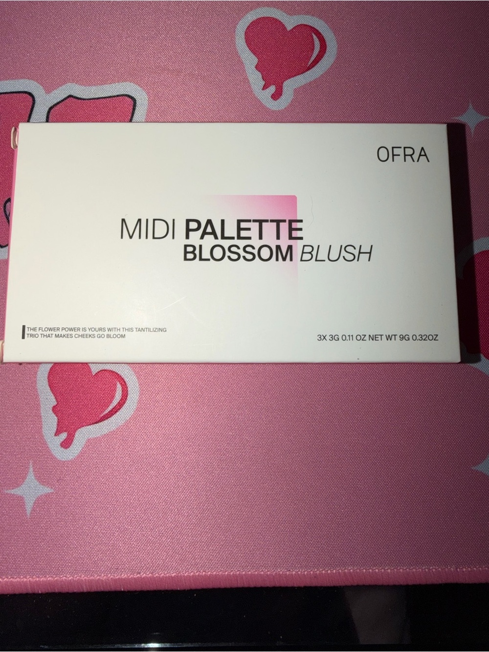 OFRA Midi Palette Blossom Blush - Pink Trio